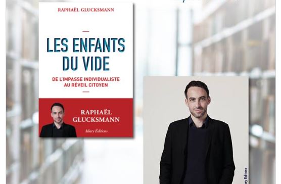 Raphaël Glucksmann à Creil : conférence débat ” les enfants du vide””