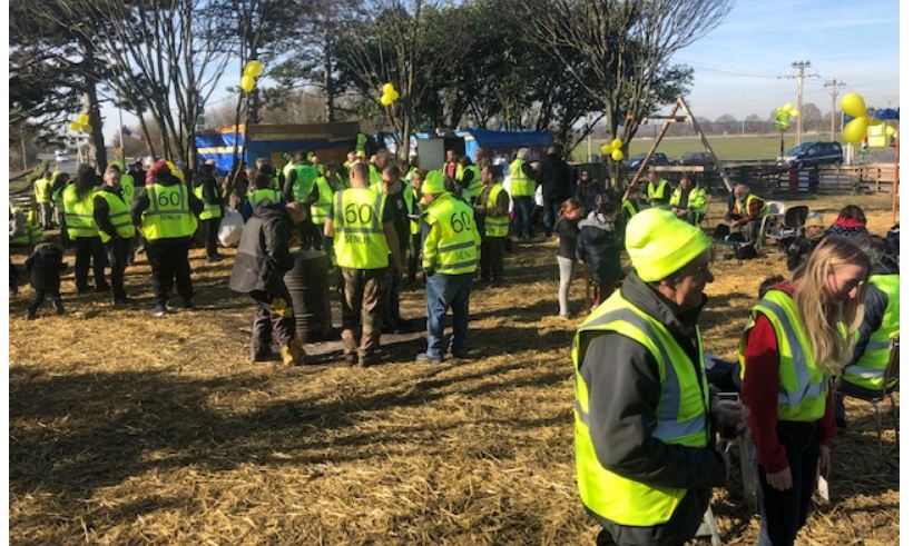 “Barbecue Citoyen” : les gilets jaunes de Senlis entendaient (re)motiver leurs troupes ! (vidéo)