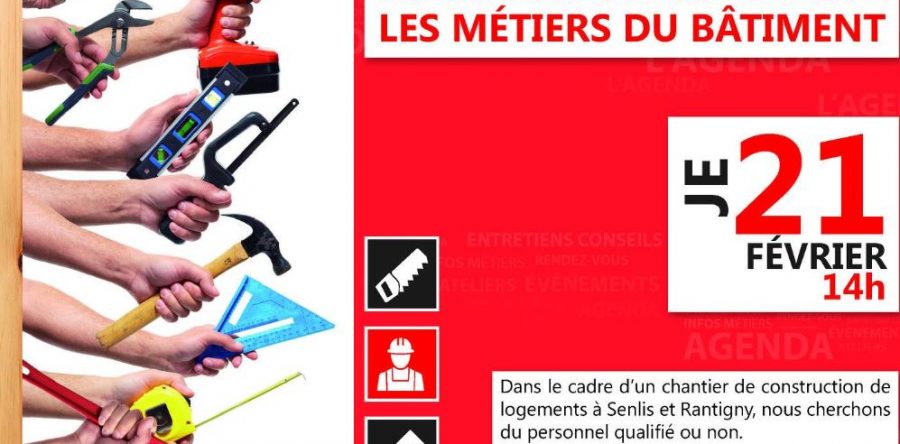 L’EcoQuartier de la Gare à Senlis recrute ! Venez avec votre CV…