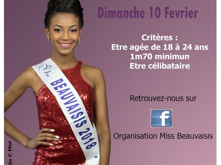 Election de Miss Beauvaisis 2019, inscrivez-vous !