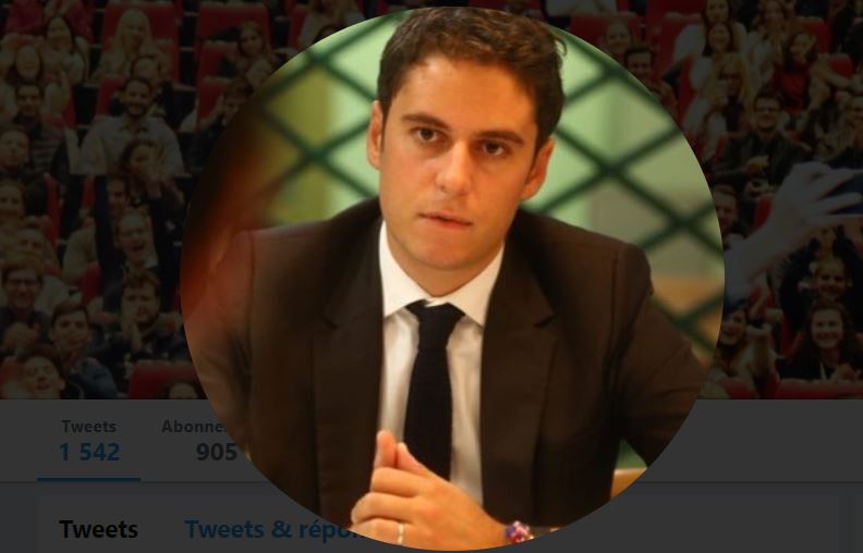 Gabriel Attal, secrétaire d’État, en visite dans l’Oise