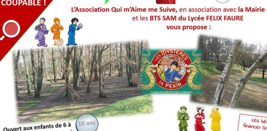 Beauvais : « Les mystères de Pékin », un jeu de société, grandeur nature, réservé aux enfants âgés de 6 à 10 ans