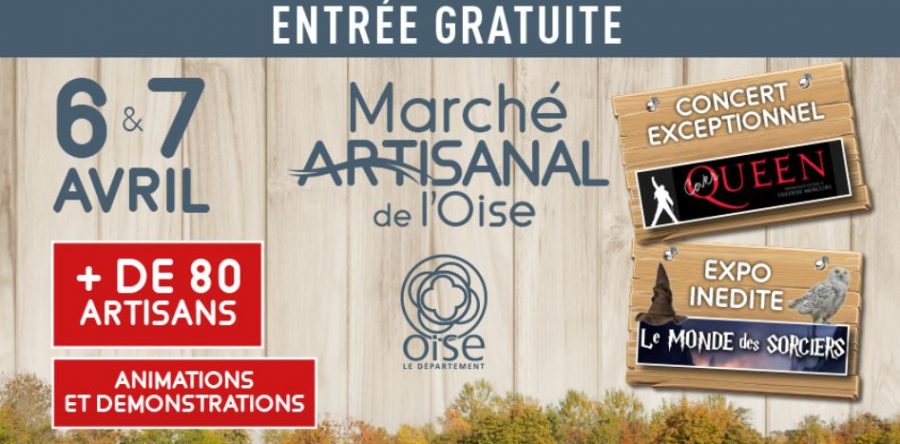 Le marché artisanal de l’Oise est de retour, les 6 et 7 avril
