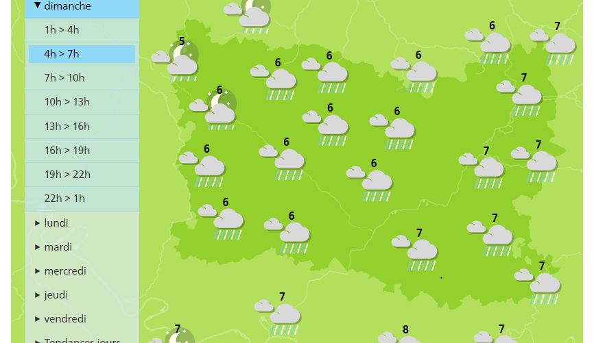 Oise : averses orageuses et vent violent, au programme de ce dimanche de la St Patrick !