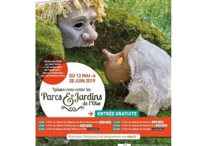 Du 12 mai au 28 juin 2019, « Laissez-vous conter les parcs et jardins de l’Oise ».