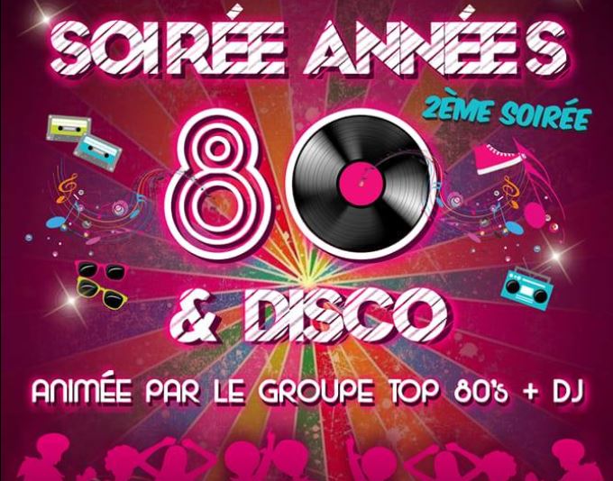 Clermont : le samedi 20 avril , revivez la folie des années 80 et Disco !