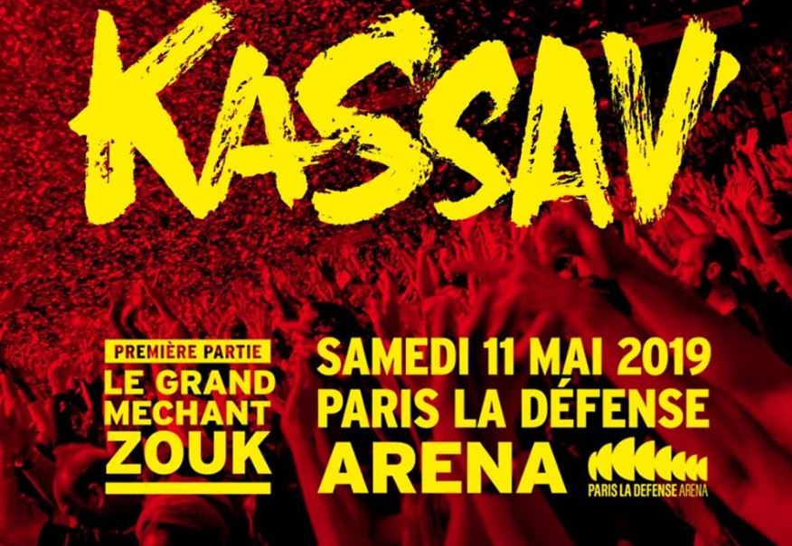 Kassav’ se produira à Paris, la Défense Arena le 11 mai 2019