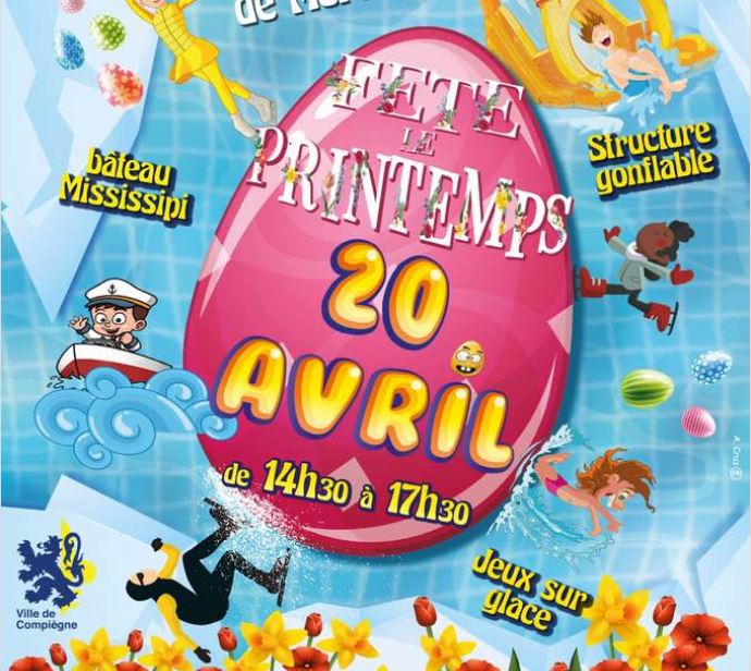 Venez fêter le printemps au complexe Piscine-Patinoire de Compiègne !