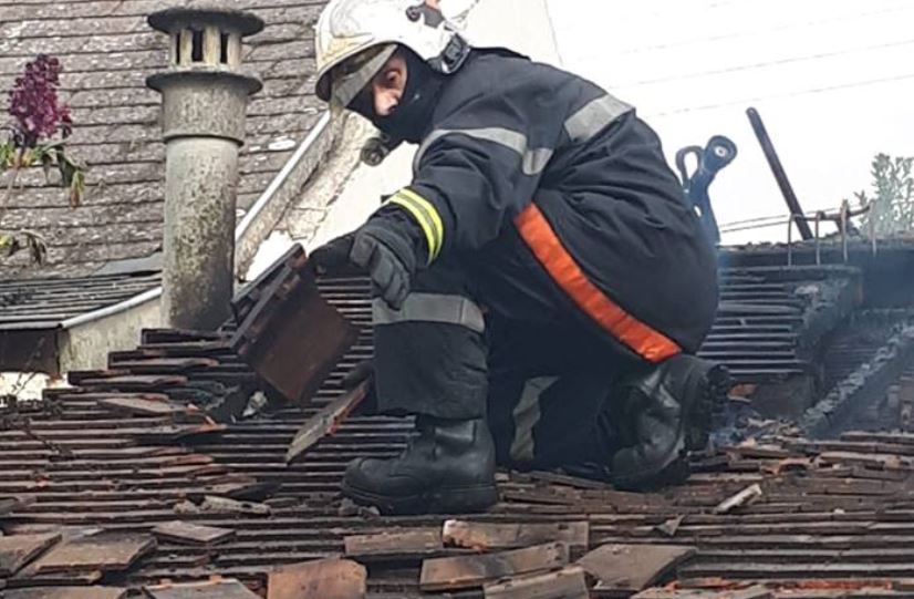 Noyon : un pavillon totalement détruit par les flammes