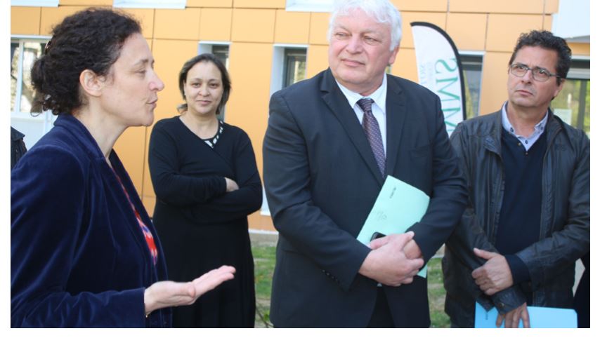 Nogent-sur-Oise : Emmanuelle Wargon, secrétaire d’Etat est venue à la rencontre d’un couple de Nogentais