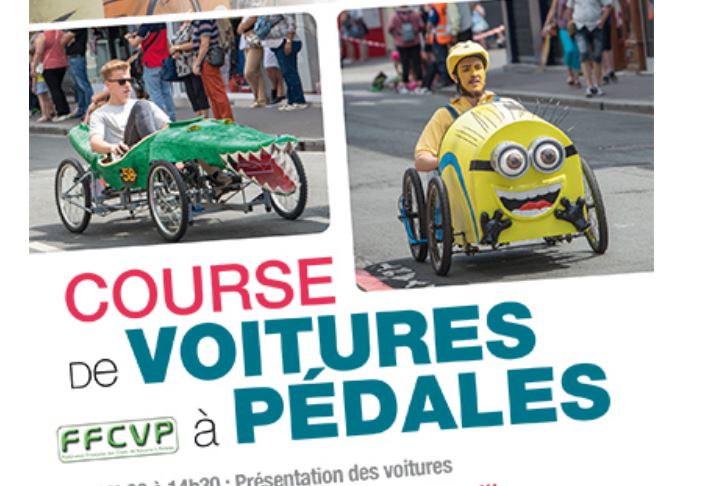8ème course de voitures à pédales, le dimanche 19 mai 2019