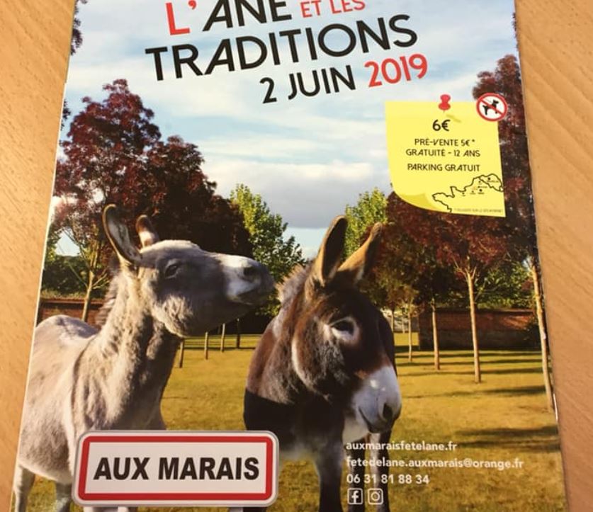 Aux Marais : Fête l’Ane et les Traditions, ce dimanche 2 juin !