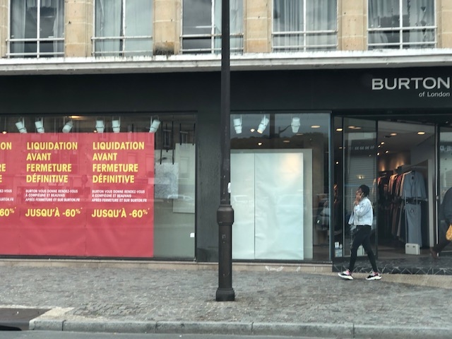 Creil : Burton of London ferme ses portes définitivement
