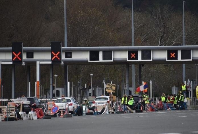 Opération « Péage Gratuit », les gilets jaunes sont toujours là !