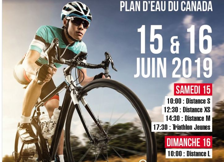 Beauvais : 34ème triathlon, les 15 et 16 juin au plan d’eau du Canada