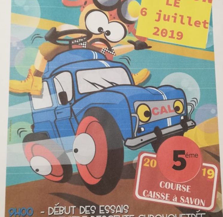 Airon : 5ème course de caisse à savon, le 6 juillet