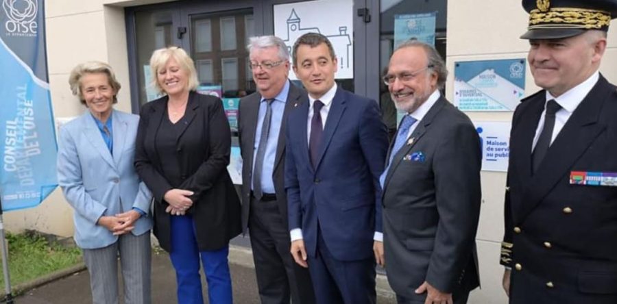 Gérald Darmanin, le ministre s’est rendu ce mardi dans l’Oise