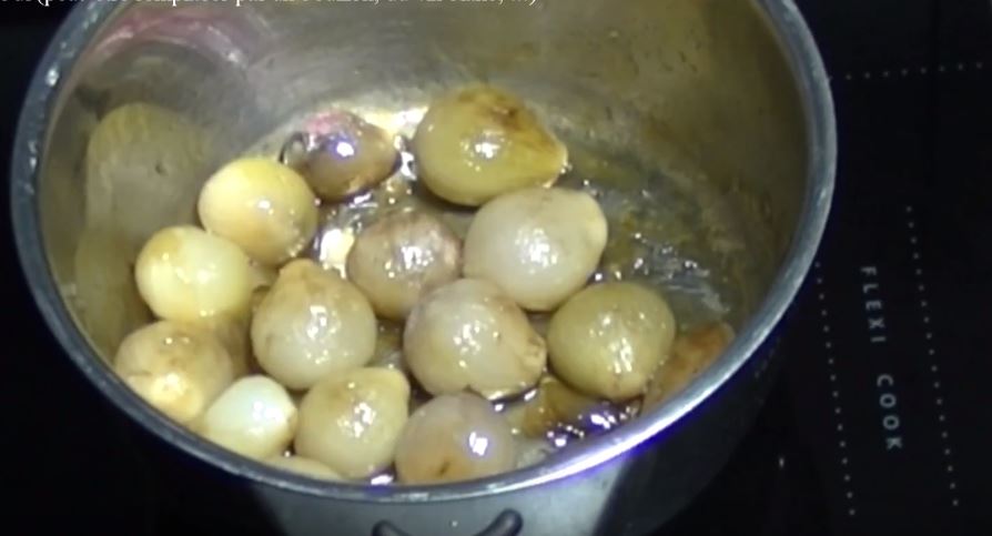 Faire des échalotes confites