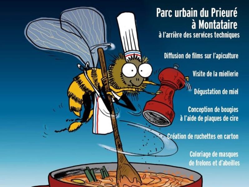 Montataire participe aux journées nationales dédiées aux abeilles