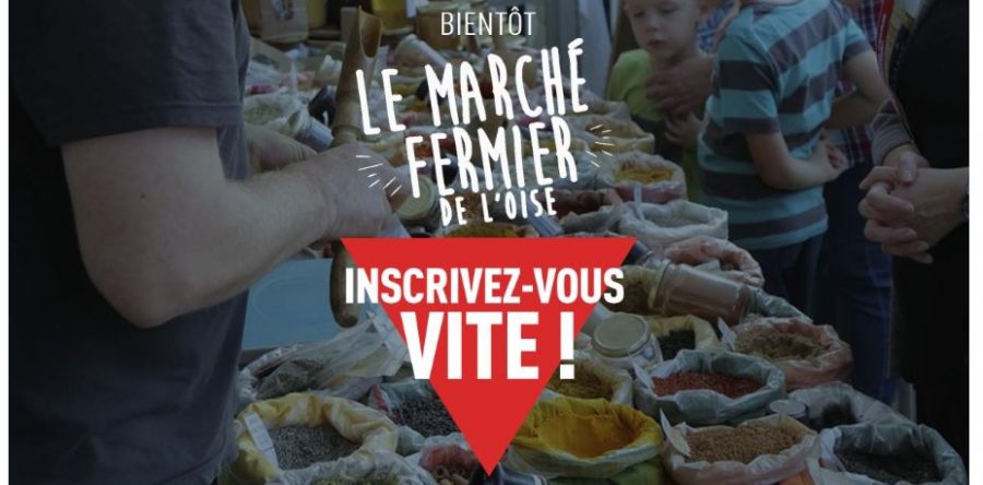 15ème édition du marché fermier de l’Oise : vous êtes producteurs ? Inscrivez-vous !