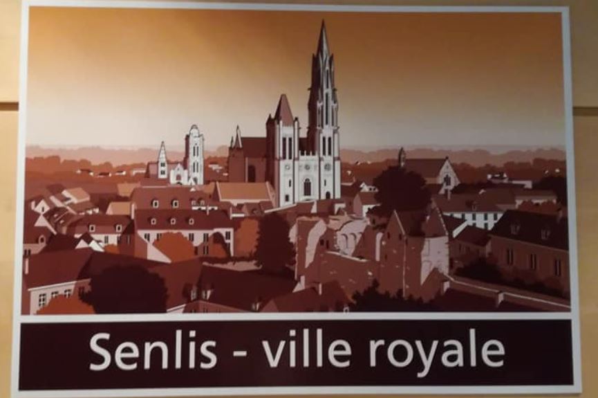 La ville de Senlis signalée sur l’autoroute A1 !