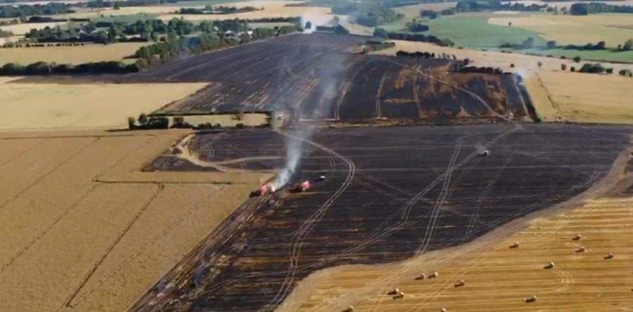 Oise : de nombreux incendies et départs de feu
