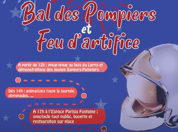 Noailles : feu d’artifice et le bal des pompiers, pour fêter le 14 juillet