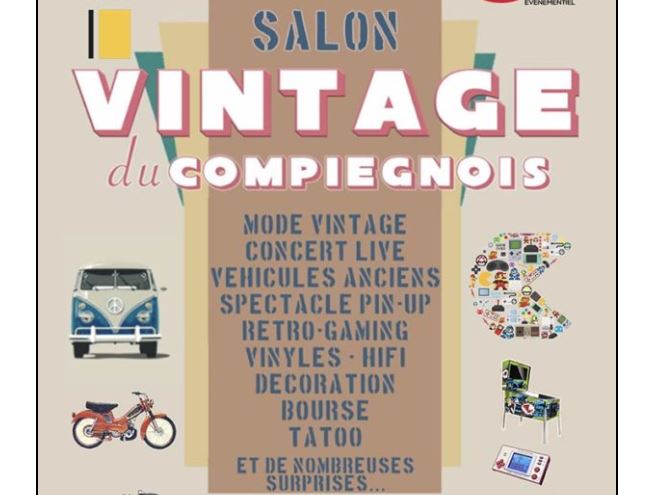 Remontez le temps avec nous et venez visiter le 1er Salon Vintage du Compiégnois