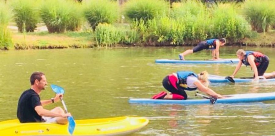 Mogneville : séances de renforcement musculaire sur aquapaddle