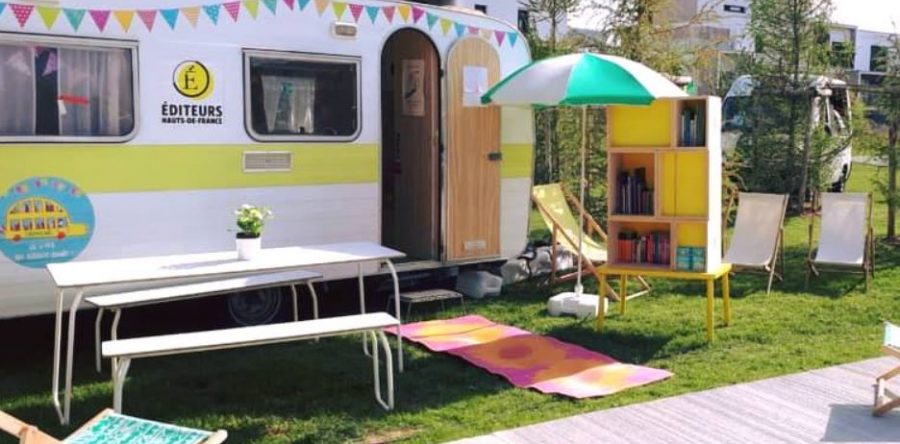 Senlis : les éditeurs des Hauts de France viennent camper sur le marché