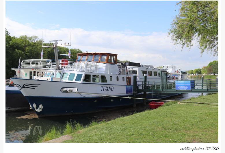 Cet été partez en croisière sur l’Oise à bord du Tivano !