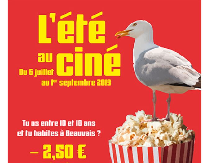 Beauvaisis : un été au ciné, du 6 juillet au 1er septembre 2019