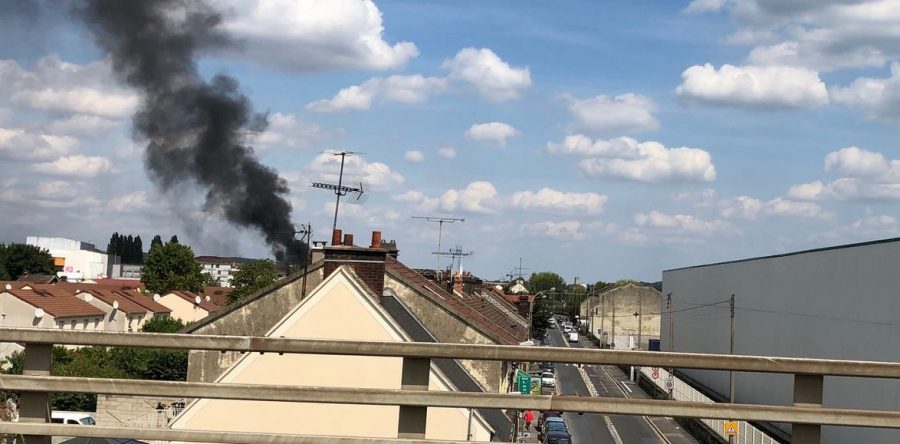 Creil : incendie dans l’ancien lycée Gournay