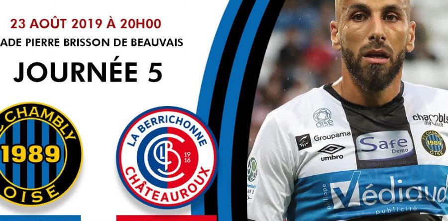 Domino’s Ligue 2, journée 5, le FC Chambly face à Chateauroux