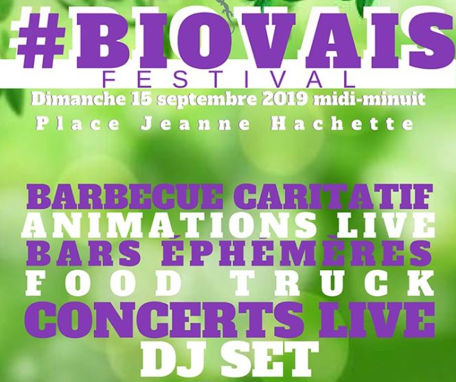 1er Bio’vais Festival dimanche 15 septembre 2019